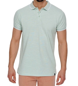 Camisa Polo de Golf de Negocios para Hombre, 100% Algodón, Personalizada, Lisa, Nuevo Diseño - Product Image 1