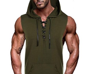 Sweat à capuche long zippé pour homme, personnalisé avec logo, en polaire polyester/rayonne 220 g/m², coupe-vent, respirant, écologique, séchage rapide, doublé - Product Image 4