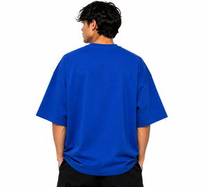 เสื้อยืดคอกลมแขนสั้นทรงปกติสำหรับผู้ชาย Dumela ผ้าถักเนื้อนุ่ม 100% ผ้าฝ้าย น้ำหนัก 180 กรัม ระบายอากาศได้ดี ไม่เป็นขุย - Product Image 4
