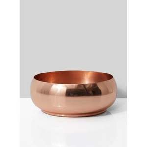 Elegante Tazón Decorativo de Cobre, Plato Estilizado para Decoración del Hogar, Centro de Mesa Moderno para Comedor o Sala de Estar - Product Image 1