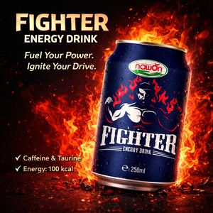 250ML puede Super Power Energy Drink carbonatada sabor Original Taurin cafeína mezcla Nawon HALAL refrescos proveedor al por mayor - Product Image 1