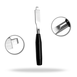 Cincel de hombro Simmons de 230 mm, instrumento quirúrgico para columna vertebral, para corte óseo preciso y procedimientos espinales - Product Image 1