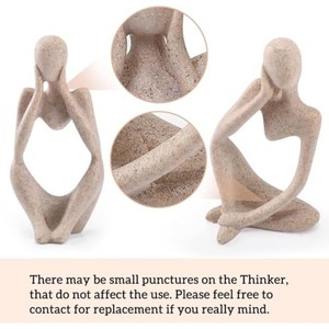 Escultura de torso humano en madera de acacia hecha a mano al por mayor - Moradabad - Product Image 3
