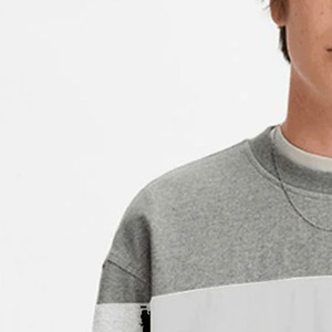 เสื้อสเวตเชิ้ตผู้ชายขายดี ผ้าฝ้ายฟลีซ 100% แขนยาว สวมใส่สบาย คอวี ทรงพอดีตัว ระบายอากาศได้ดี เหมาะสำหรับฤดูหนาว - Product Image 5