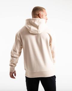 Sudadera con Capucha para Hombre, Color Beige, Corte Regular, con Bolsillo, Estilo Casual, Tejido de Punto, 100% Algodón, para Otoño - Product Image 2