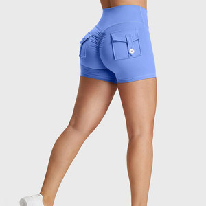 Shorts de sport personnalisés, très demandés, légers, coupe classique, confortables, respirants, pour la course et la gym, taille mi-haute, taille élastique unie, séchage rapide - Product Image 6