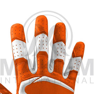 Nouveau style, faible MOQ, gants de football américain personnalisés pour la protection des mains, gants de football américain avec protection de la paume, gants de réception de football américain - Product Image 4