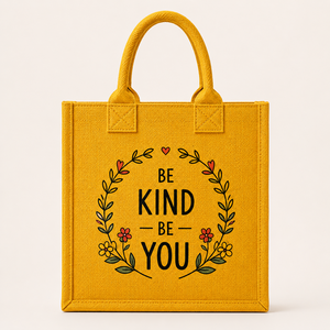 Sac fourre-tout en jute jaune, imprimé sur mesure, écologique, réutilisable, pour courses, cadeaux, vente en gros, sac fourre-tout promotionnel - Product Image 4