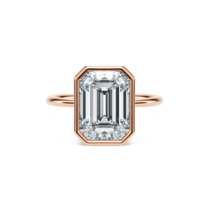 Bijoux Luxeshine, bague Luna, or massif 200-14 carats, diamant taille ovale, bague de fiançailles, bague de mariage, bague d'anniversaire - Product Image 4