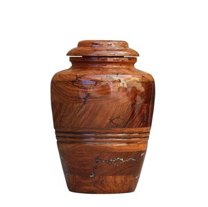 Luxury Manor Wooden Cremation Memorial <b>Urn</b> Ash Holder Featuring Lasting Strength And Sophisticated Natural Beauty - Product Image 4