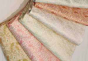 Tissus en soie brodée Banarasi, tissage jacquard traditionnel, matériau textile de luxe pour vêtements ethniques - Product Image 4