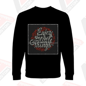 Sweat-shirt en coton délavé brodé personnalisé, style streetwear vintage pour hommes - Product Image 2