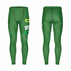 Accepted Private Label Whole Sale High Elastic Sports Tights Running Gym Workout Base Layer Fitness Pants Compression Leggings - Product Image 5