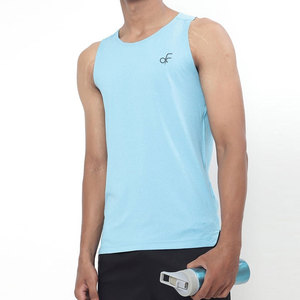 เสื้อกล้ามผู้ชายคุณภาพพรีเมียม ผ้าฝ้ายระบายอากาศ น้ำหนักเบา เหมาะสำหรับออกกำลังกาย ฟิตเนส ใส่ลำลองในชีวิตประจำวัน ขายส่ง - Product Image 1