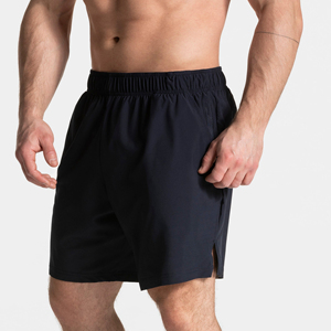 Men's <b>Shorts</b> Summer 2026 100%<b>polyester</b> Long Length Trousers Male Quick Drying Black Men's Long <b>Shorts</b> Mid-waist Design <b>Shorts</b> - Product Image 1
