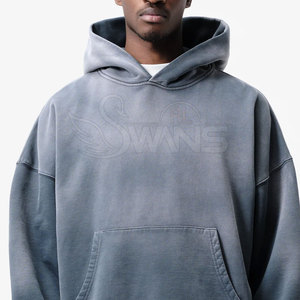 Sudaderas con Capucha de Alta Calidad, Servicio OEM, 100% Algodón, Efecto Desgastado por el Sol, Personalizables, Venta al Por Mayor - Product Image 5