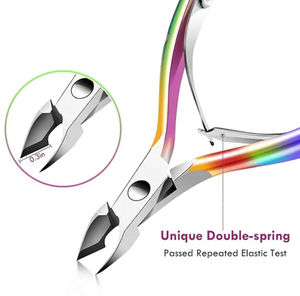 Cortacutículas de Acero Inoxidable de Alta Resistencia, Premium y de Lujo, con Apertura de Mandíbula Ancha para Uñas Gruesas, Equipo Profesional para Salón - Product Image 6