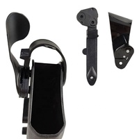 Boucle de sécurité pour holster tactique, bouton de déverrouillage rapide anti-chute pour housses de ceinture, attache de protection d'équipement durable, 1 pièce