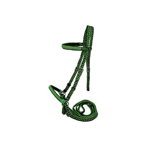 Bridas para Caballos de Cuero PU Premium con Materiales de Nailon y Malla de Spandex para Deportes Ecuestres - Product Image 6