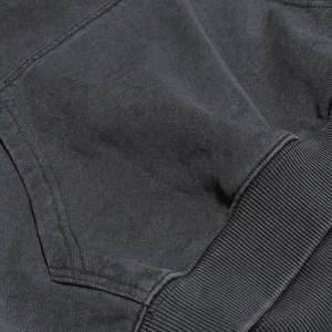 Sudadera con Capucha Vintage para Hombre, Otoño, Color Sólido, Tejido Grueso, 100% Algodón Orgánico, Logotipo Personalizado, Ecológica, Secado Rápido - Product Image 4