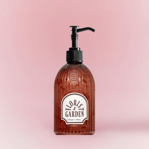 Savon liquide pour les mains parfumé à base de produits chimiques ODID, cosmétique coréen, design floral transparent, nettoyage quotidien doux pour le soin des mains - Product Image 1