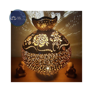 ¡OFERTA ESPECIAL! Adorno de Calabaza Natural Seca – Artesanía Ecológica de Calabaza para Mesa, Venta al por Mayor - Product Image 1