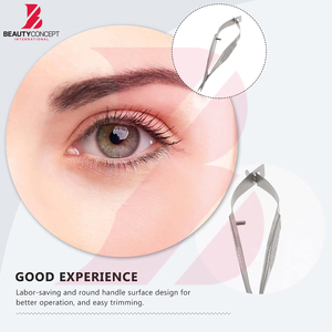Ciseaux de beauté à ressort 2026 en acier inoxydable à lame de précision pour soins des ongles et couture, avec poignée antidérapante à action de ressort 4.5 - Product Image 3
