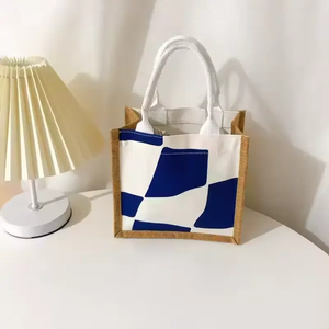 Bolsa de Yute Resistente para el Mercado de Agricultores, Compras y Viajes - Product Image 3