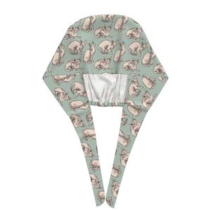 Ensemble de bonnets chirurgicaux 100 % coton de qualité supérieure, ajustables et confortables pour infirmières, médecins et personnel hospitalier - Product Image 3