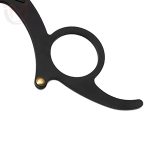 Rasoir de sécurité classique en acier inoxydable de haute qualité avec poignée ergonomique, lame unique remplaçable pour le rasage du visage, des sourcils et de la barbe - Product Image 3