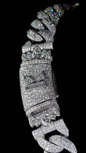 Custom 20mm Lab Grown Diamonds Cuban Chain 925 Sterling Silver Princess Mosaic Cut Iced Out Men's Hip Hop Wholesale B2B Jewelry - Product Image 4