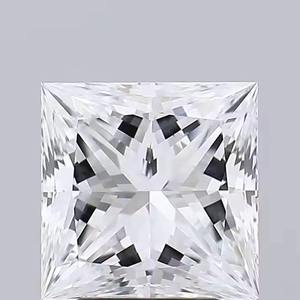 Diamante Cultivado en Laboratorio con Corte Princesa, Corte EX-VG, Color D, Claridad VVS-VS, Certificado IGI CVD, 9.08 Quilates, para Joyería, Aretes y Anillos - Product Image 4