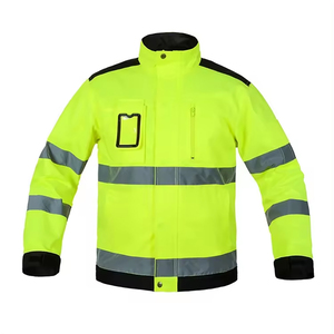 Lightweight Durable Good Seller New Trendy Easy To Wear Comfortable Top Supplier High Visibility Reflective Safety <b>Jackets</b> - Product Image 1