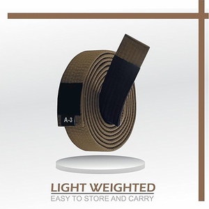 Cinturón de Karate de Alta Calidad con Logotipo Personalizado Bordado, Fabricante de Cinturones de Artes Marciales - Product Image 3