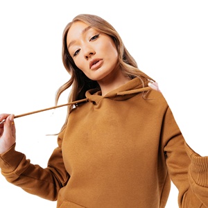 Pull à manches longues femmes grande taille survêtement uni brodé vêtements de sport course impression numérique survêtement cordon élastique - Product Image 3
