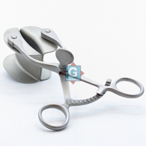 Retractor Abdominal Grayrocks Collin de Dos Hojas, Autoajustable, de Acero Inoxidable, Instrumento Manual para Cirugía Ginecológica - Product Image 1
