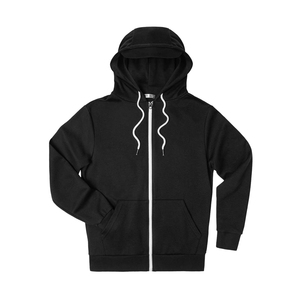 Sweat-shirts à capuche zippés pour hommes, style unique, respirants, en matière de qualité supérieure, épais, à manches longues, couleur unie, vente en gros de vêtements - Product Image 3