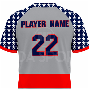 Maillots de baseball personnalisés de haute qualité 100% polyester, col en V, respirants, professionnels, anti-transpiration - Product Image 5