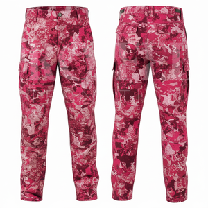 Hot Selling Custom Camouflage Design Cargo Pants Outdoor <b>Workwear</b> Latest Style Trousers Multi Pocket Casual Comfortable Pants - Product Image 3