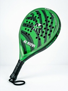 Raquette de padel d'entraînement de haute qualité, confortable, 100% fibre de verre, légère, noyau en EVA, écologique, forme ronde, personnalisable - Product Image 2