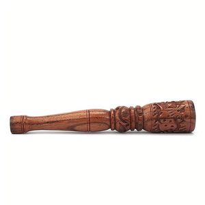Pipe à fumer en bois naturel faite à la main, écologique et durable, finition vintage, portable, directement du fabricant - Product Image 1