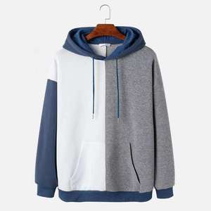 High Quality Winter Streetwear Men's Hoodies Digital Custom Logo Lightweight Solid Color Polyester/Cotton <b>Fabric</b> Low MOQ - Product Image 1