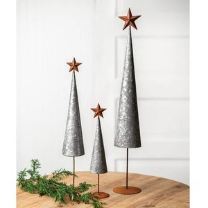 Premium Metal <b>Christmas</b> <b>Tree</b> <b>Table</b> Top Decoration Elegant Holiday Accent for Home and Office - Product Image 4