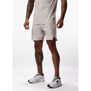 Pantalones Cortos Deportivos Personalizados para Hombre, de Secado Rápido, de Poliéster, para Entrenamiento, Gimnasio, Transpirables, para Correr, Proveedor OEM - Product Image 2