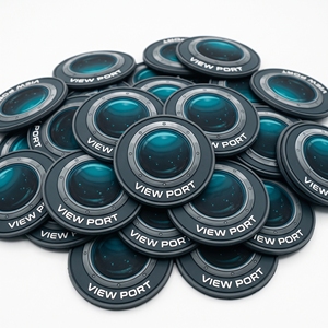 Écussons personnalisés en PVC souple, badges balises SOS, emblèmes ronds en silicone pour messagerie satellite, pour uniformes d'urgence extérieurs et fabricants - Product Image 3
