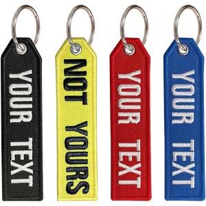 Porte-clés brodé personnalisé, cadeau personnalisé, porte-clés, autres bijoux - Product Image 1