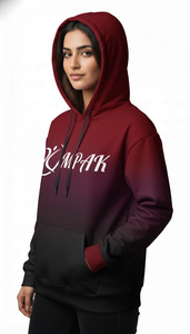 เสื้อฮู้ดดี้โอเวอร์ไซส์สไตล์ Urban Trend สำหรับทุกเพศ พิมพ์ลายแบบ Sublimation เต็มตัว สำหรับสตรีทแวร์ยุคใหม่ - Product Image 5