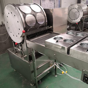 Rouleau de printemps frais rond en gros faisant la machine Samosa feuille Injera peau boulette pâte façonnage machine - Product Image 2