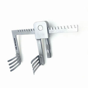 Retractor de hueso multifuncional Distractor manual con 4 puntas Instrumento quirúrgico ortopédico de alta calidad para costilla espinal - Product Image 2