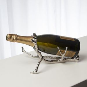 Support à vin en métal de luxe, support à vin artistique en forme de cerf, décoration de bar à domicile - Product Image 3